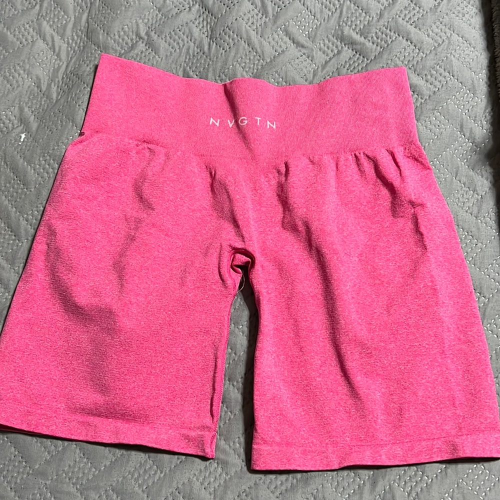 NVGTN new pink seamless shorts